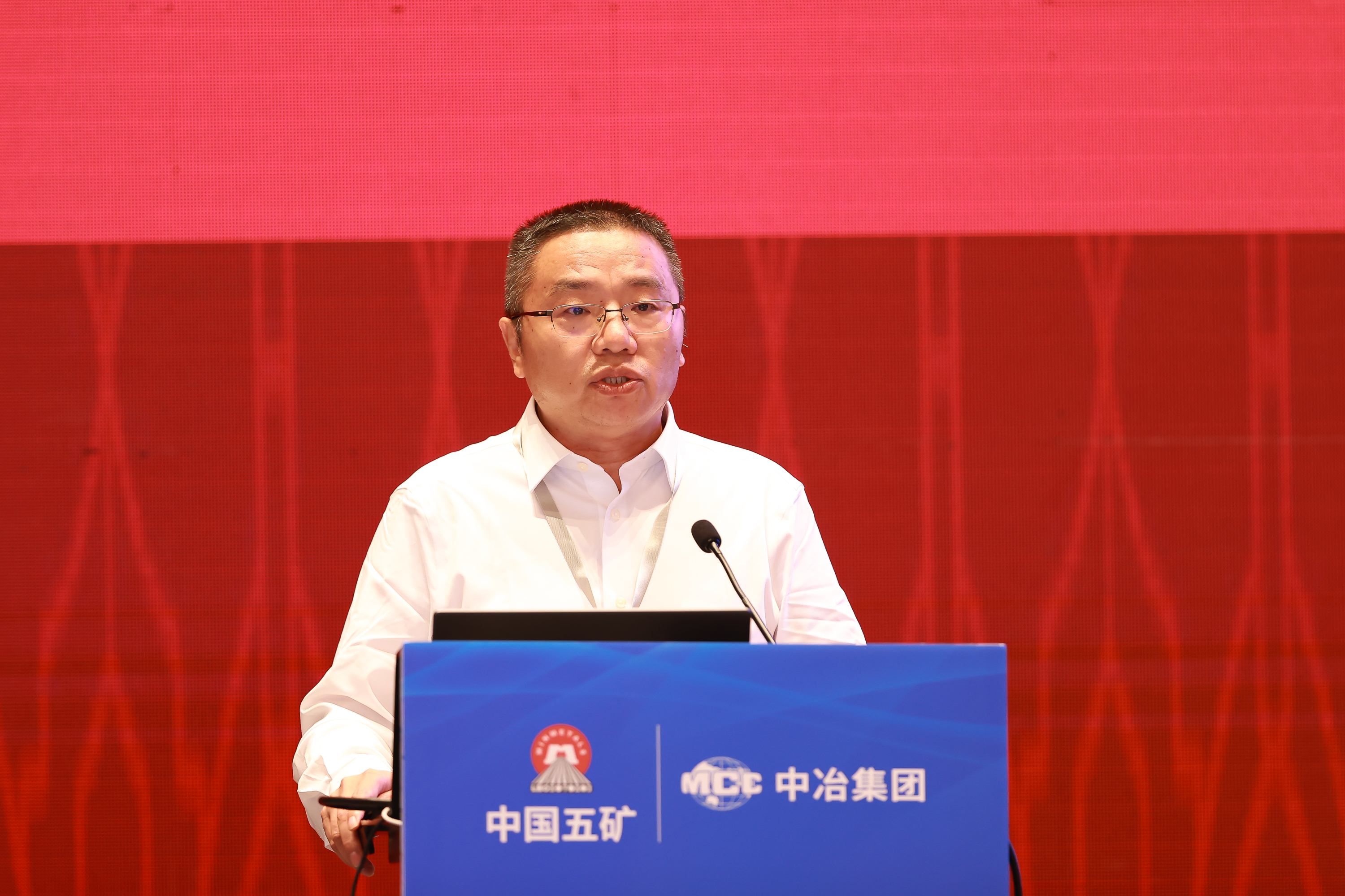 中國五冶四公司作經驗交流發言